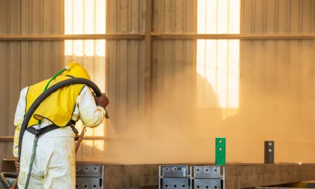 Слесарь — пескоструйщик в Польше